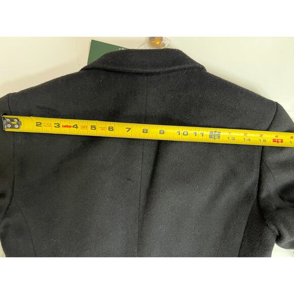 Lauren Ralph Lauren Wool Blend Crown Crest Blazer Women's Size 6 Black New - Picture 12 of 16